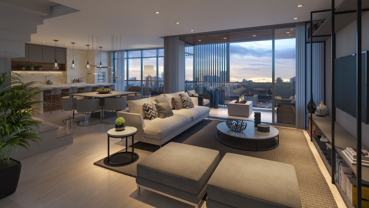 Modern city background